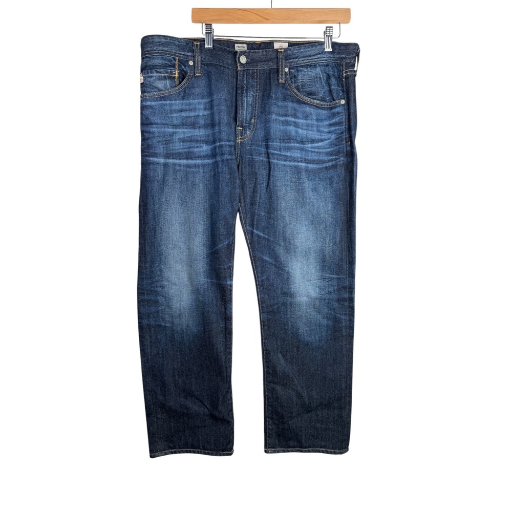 Adriano Goldschmied Mens Protege Straight Leg Jeans size 36 Blue